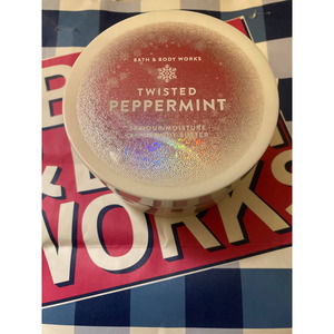 Bath&body Works Twisted Peppermint  Body Butter  6.75 fl.oz